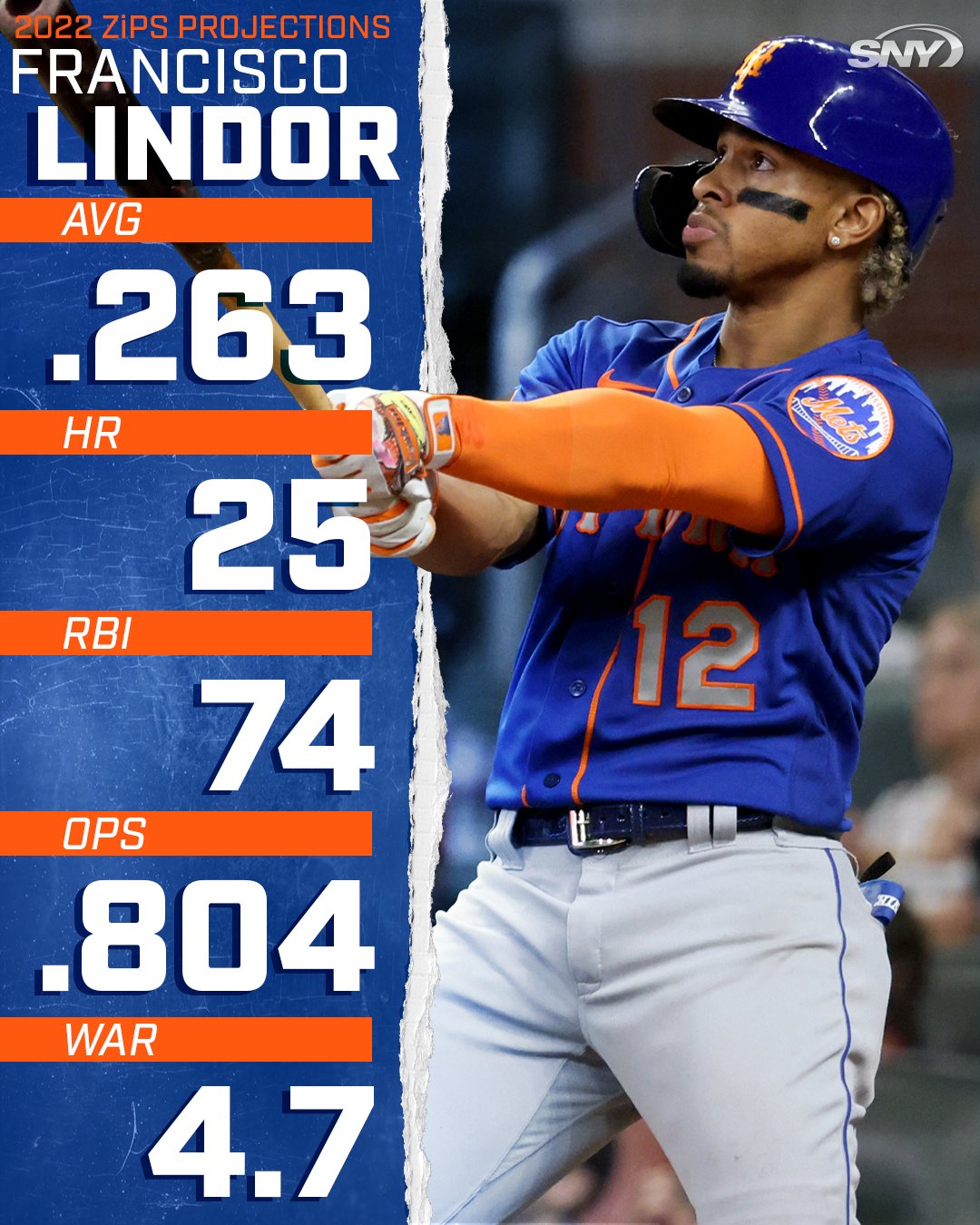 francisco lindor mets 2022