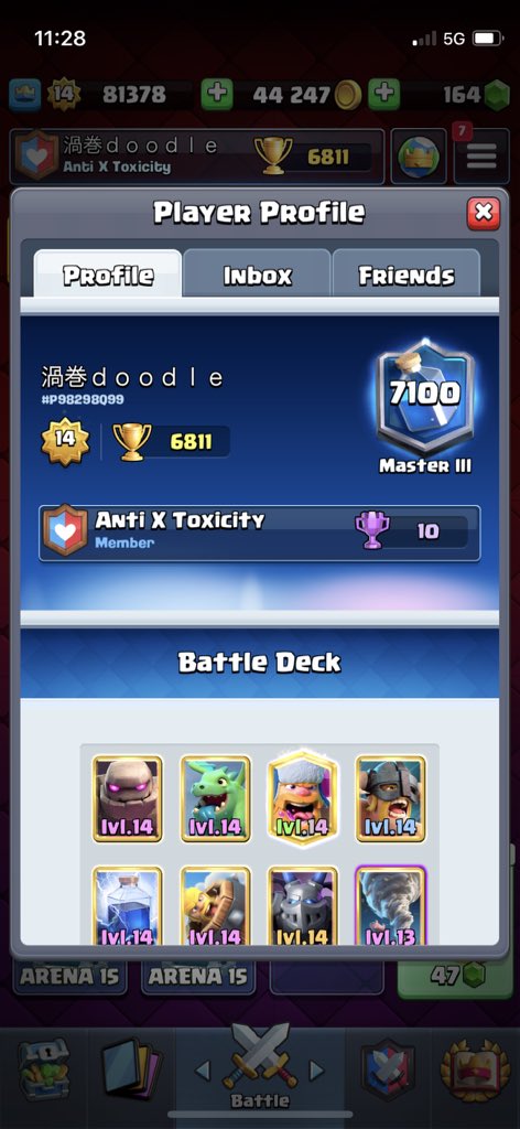 Finally can push ladder because my deck is almost max