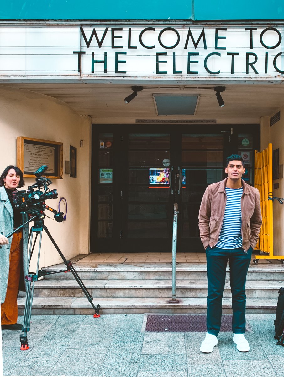 QasaAlom's tweet photo. I did a thing on the return of @ElectricBham with its new owner @kevinmarkwick for @BBCTheOneShow. Thanks to the top team including @AminahB2 for a fun shoot. Full film should be on the prog tonight 🎞️📽️📺 https://t.co/CSl7YR4qTt