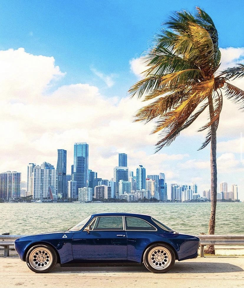 thegentsjournal's tweet photo. Dreaming of a long coastal drive at Miami Beach in a classic Alpha Romeo Giulia GT. If you could pick one car to explore the south Florida island city, what would you choose?
#alpharomeo #giuliagt #car #classiccars #cars #design
Image via @totem.automobili https://t.co/fX8LtTGTpR