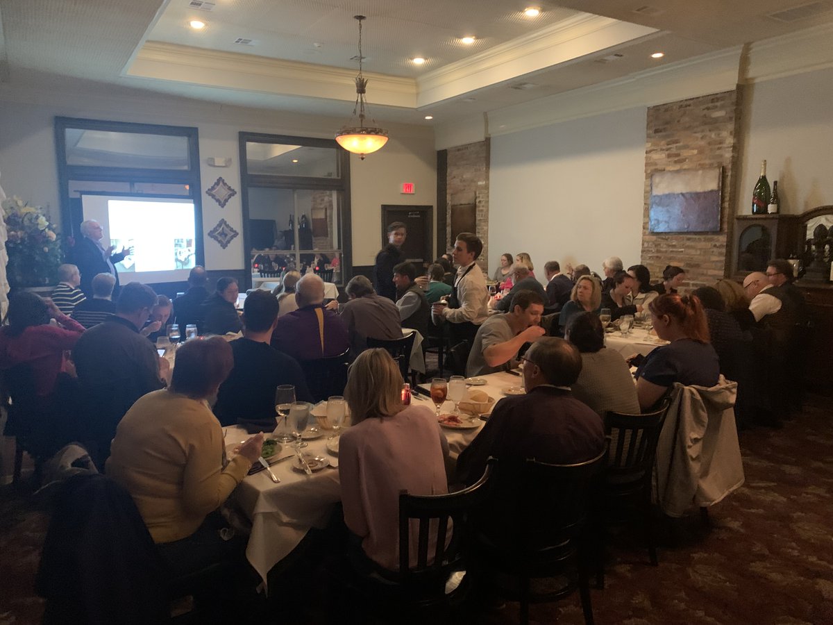 OleanderMedical's tweet photo. Oleander Medical Team was grateful to help provide continuing education credits for a local Veterinary Association. Thanks to Monroe Street Animal Hospital for the invitation. Big shout out to Dr. Whitney, Dr. Johnson and Young's SteakHouse for hosting this great event. https://t.co/6GzqVWgU3l