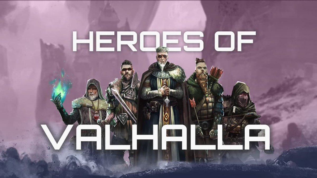 valhallanft's tweet photo. ⚔️ Warriors!  

In the Valhalla universe, there will be 5 classes of Heroes, each of which will be strong and unique in its own way.
Each Hero class has its own individual set of skills to help your squad defeat the monsters! 

Get ready to learn a little more about each class!🔥 https://t.co/gL0dmSx1fY