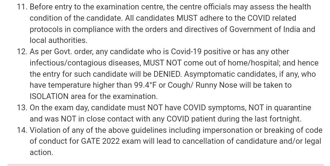 shomritik's tweet photo. @IITKgp @EduMinOfIndia @gate2022iitkgp You are not allowing COVID positive students or students with COVID symptoms to give exam when you are conducting exam near 3 waves peak, Is this Justice?
#delayGATE22 https://t.co/W9tTKjNw4r