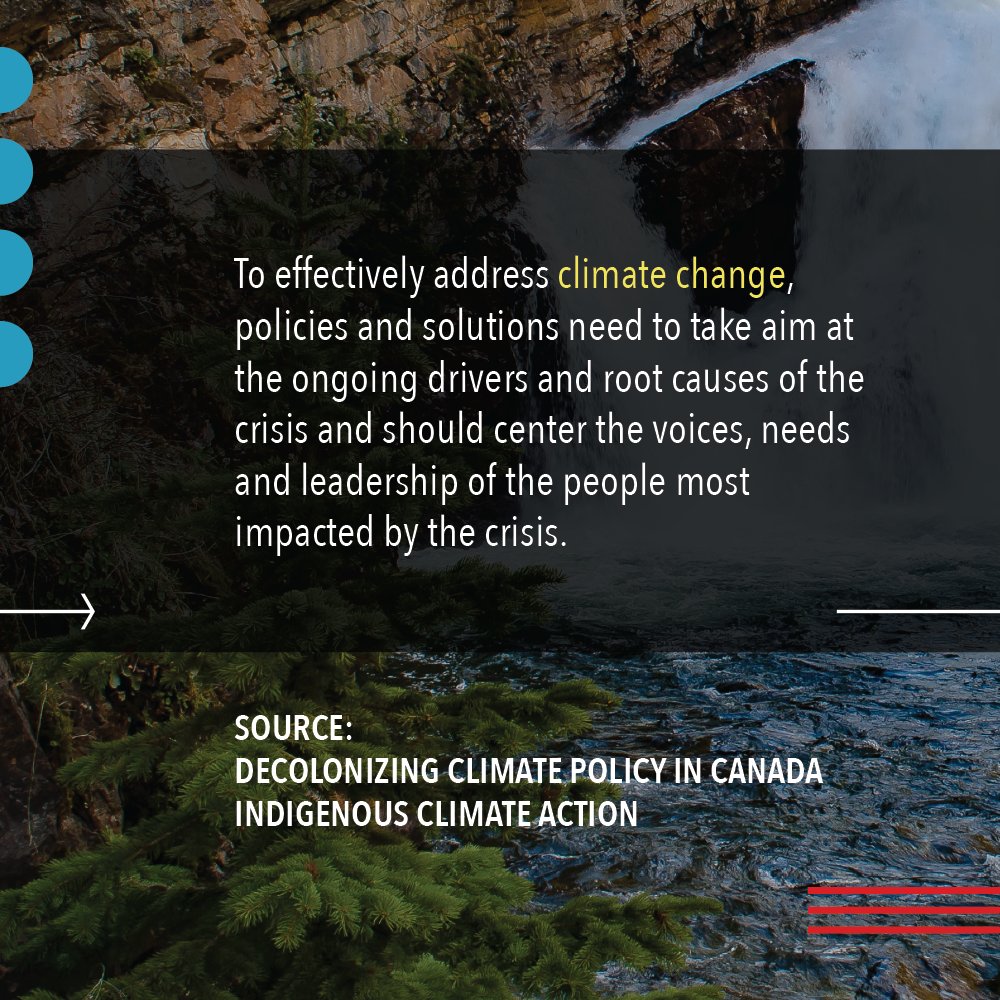 Indigenous_ca's tweet photo. THREAD: Have you checked out our report on Decolonizing Climate Policy yet?

https://t.co/RnrbL4JoaV

#INDIGENOUS https://t.co/tH4kzPbwA8