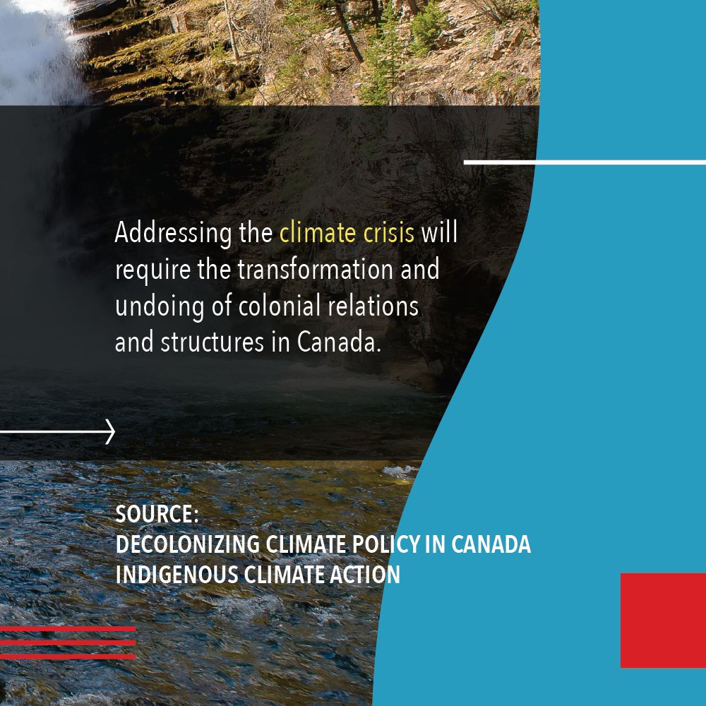 Indigenous_ca's tweet photo. THREAD: Have you checked out our report on Decolonizing Climate Policy yet?

https://t.co/RnrbL4JoaV

#INDIGENOUS https://t.co/tH4kzPbwA8