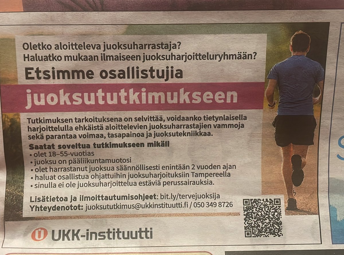 #juoksu #tampere <a href="/UKKinstituutti/">UKK-instituutti</a>