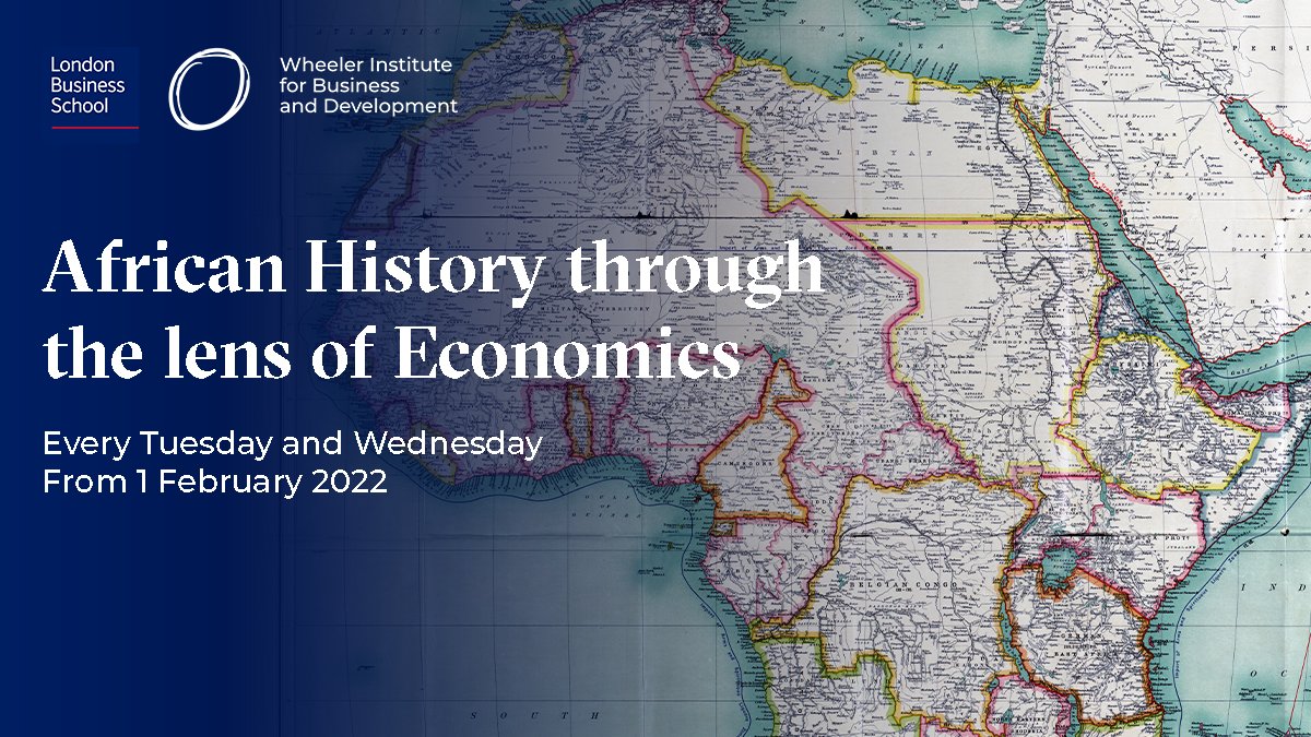 OneYoungWorld's tweet photo. African History through the Lens of Economics is an open-access course exploring the impact of Africa’s history on contemporary development.
Join a discussion with leading experts @LBS - from Tues 1 Feb.
Register: https://t.co/IqyNxZ9Sng
#WheelerCourse #AfricaCourse https://t.co/JCgUxSV6Lz