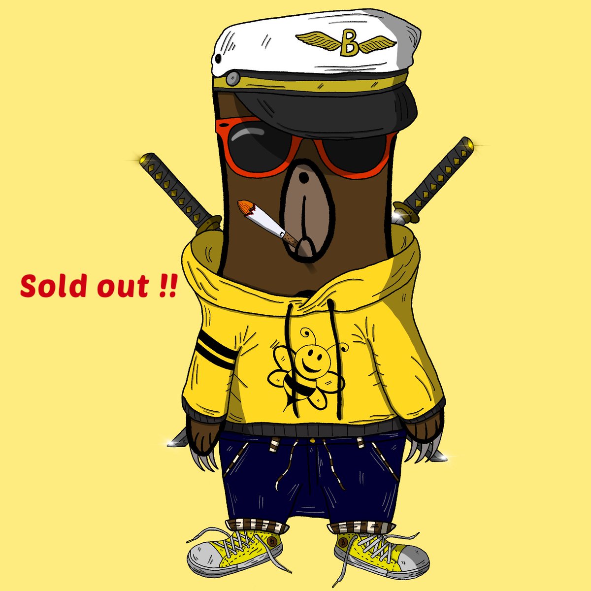 🐻 Standing Bear #154 🐻

Sold out !! 🔥 

Thanks again 🙏 <a href="/81Jaredwarren/">JaredWarren_81</a> 🎊

#CRO   #LoadedLions #LoadedLionsFam #LoadedLionsNFT #LazyLionsNFT #LazyLions #nftcollector #NFT #NFTs #cryptocomnft #nftart #StandingBear #nftcollectors #NFTCommunity #NFTdrop