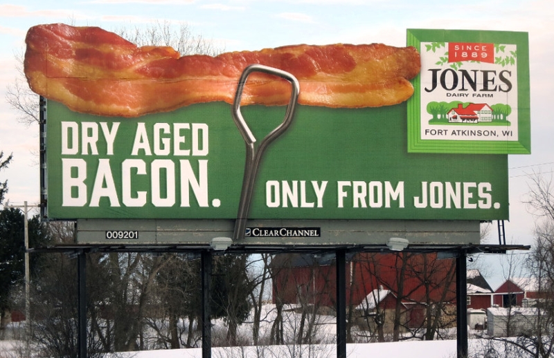 AltmaerkerDeli's tweet photo. Congratulations to @JonesDairyFarm of Fort Atkinson, WI for one of the most tasteful (and tastiest) looking billboards we've ever come across.
And, while ours isn't "Dry Aged," it is cured and smoked on the premises. See you in store soon and wear your mask !!
#GOTBACON? https://t.co/mG7nh5OvrZ