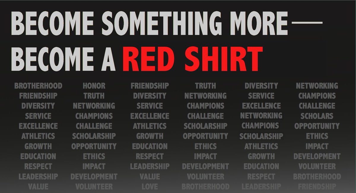 RhoSigma35's tweet photo. Rush Week #rhosigma #redshirts https://t.co/TI1doDTPIm