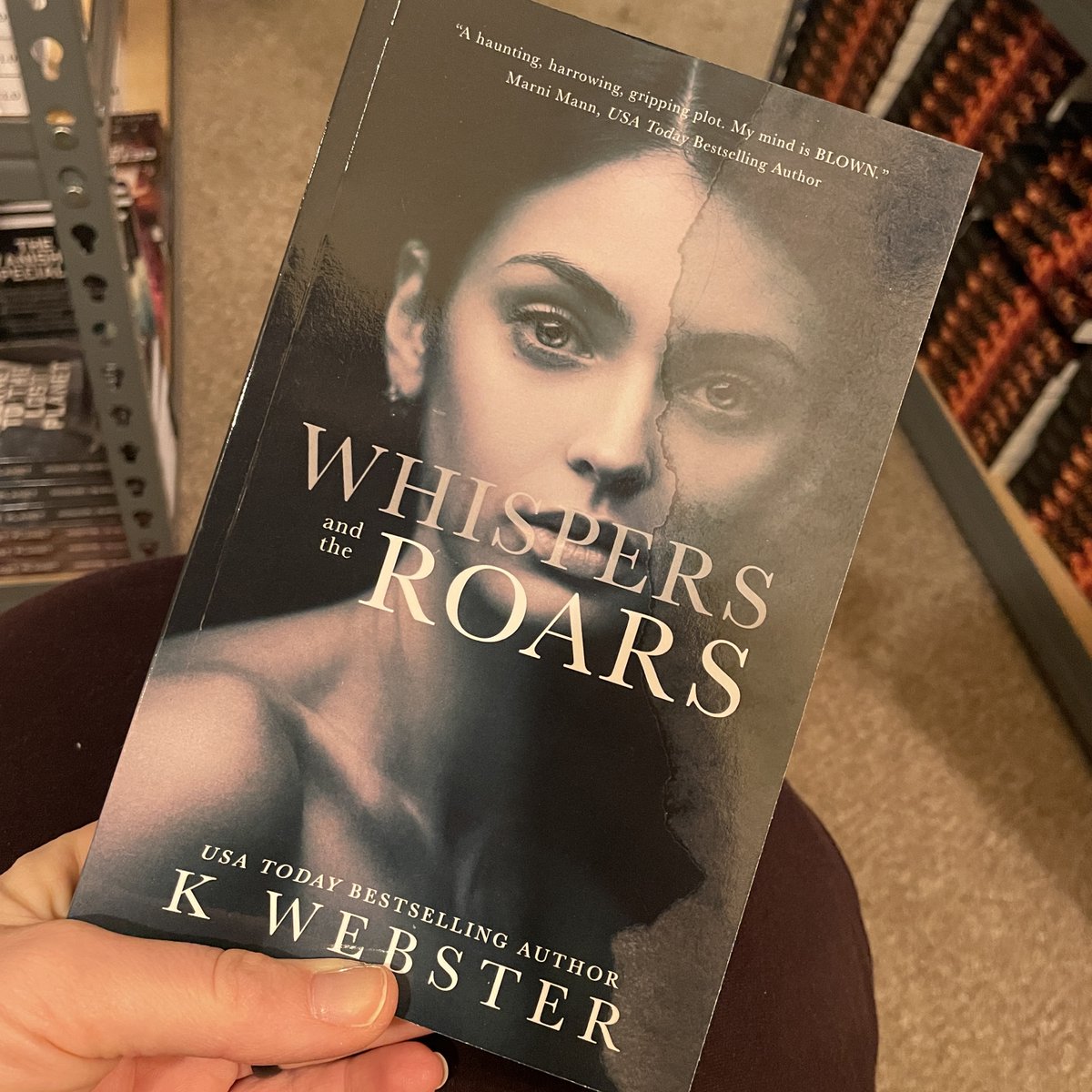 KristiWebster's tweet photo. I Ship Bones & Yeo!!! #whispersandtheroars #tpublic @authorkwebster #paperbackcomeback https://t.co/MXAjtUPq18 https://t.co/kqurEe97Sy