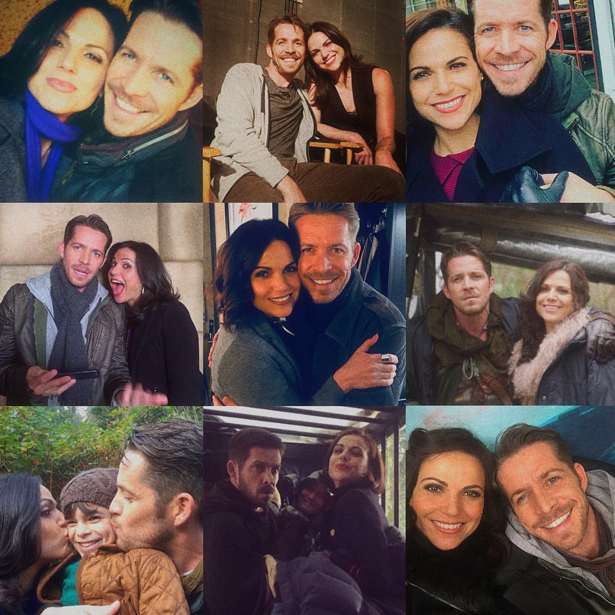 outlaw queen + behind the scenes photos