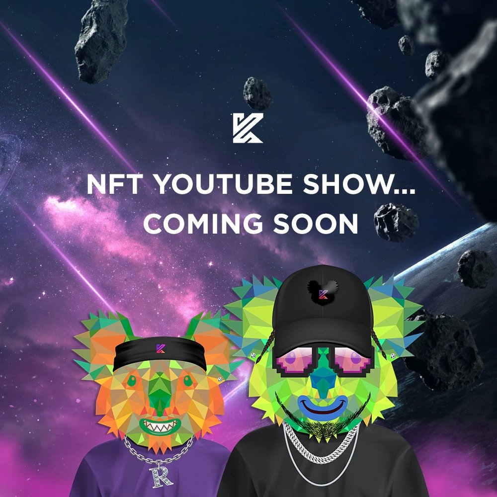 the_KRebels's tweet photo. Did you miss the videos on our YouTube channel? 
Then get ready for the big news🤩 @The_KRebels #NFTshow with #koalas is coming soon 🔥 https://t.co/1HHA99UJcO