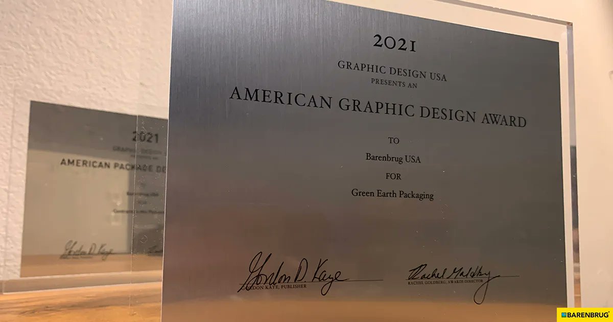 BarenbrugUSA's tweet photo. 🏆 Back-to-back champs! 🏆 2 years running, we are proud to announce we have received the American Graphic Design Award! This year, we won with our Green Earth Packaging! 
Learn More: https://t.co/hMB6SooHDo
#AmericanGraphicDesignAward #GraphicDesign https://t.co/3cfJQDzvSF