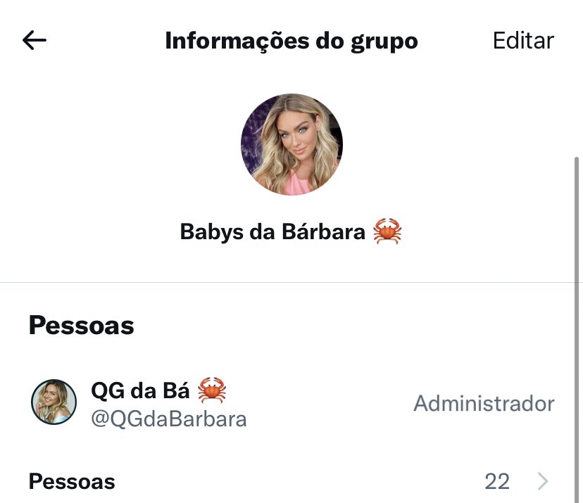 QGdaBarbara's tweet photo. O outro grupo lotou! Então criamos mais um. #TeamBah 🤍🦀

Para ser adicionado:
- Fav e rt nesse post.
- Seguir o QG e o @bbaheck.
- Comentar seu @. https://t.co/1Axl0yxbVx