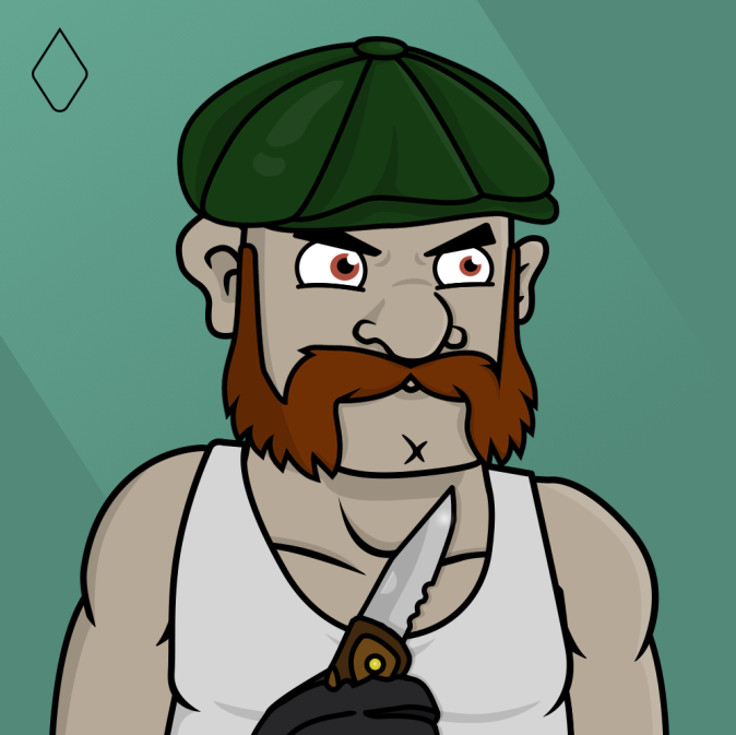 Whatever you do. DO NOT spill this guy's Guinness 🍺

#HighCrimeSociety #NFTCommunity