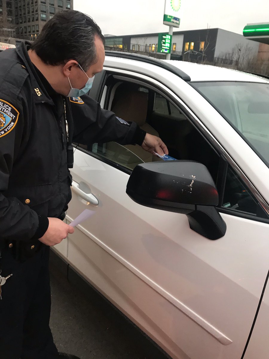 NYPD25Pct's tweet photo. Today Mayor Adams, announced the "Stop, let them Cross" initiative, an effort to protect pedestrians at intersections. Our Traffic team was on 2nd Ave today raising awareness regarding this initiative.  #EastHarlem #PBMN #VisionZero #25PCT https://t.co/8AeE97yEqB