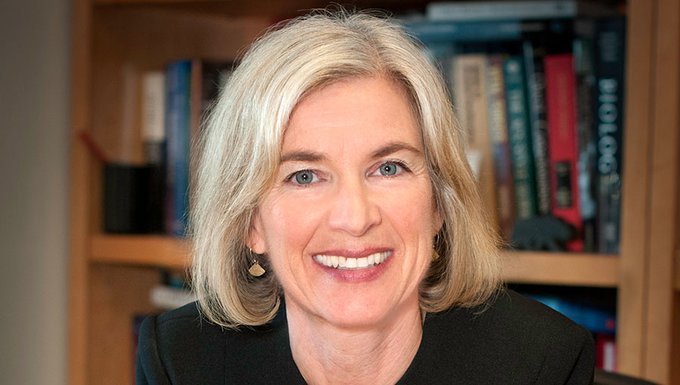 AMPath's tweet photo. Join AMP tomorrow at 1:30 PM ET for a live Q&amp; A with Jennifer Doudna, PhD. We look forward to discussing her #AMPath21 lecture, "CRISPRology: Science and Ethics of Genome Editing." Register: https://t.co/CtDqeEO6CU (NOTE: this event is open to "FULL" event registrants only.) https://t.co/t8PLhpSkXJ