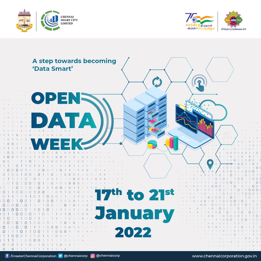 csclofficial's tweet image. Hey Chennai!
Chennai Smart City is part of the journey of making the city data smart. Follow this space for more details!
#datasmartcities #chennaiopendata #NammaChennaiSingaraChennai