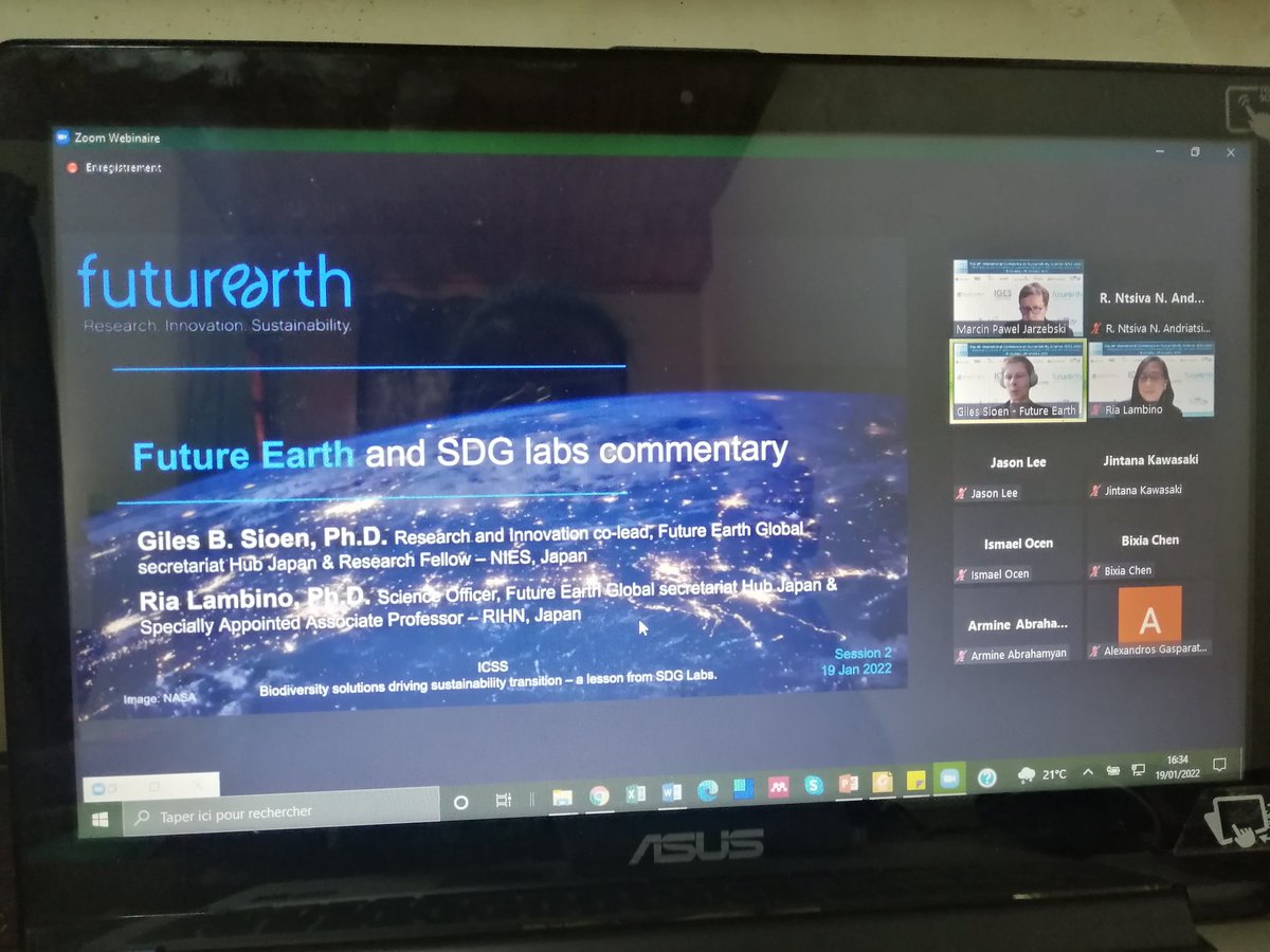 AssociationMfcc's tweet photo. After the final report presentation of our SDG Lab, we have the opportunity to learn more about @FutureEarth during the 8th International Conference on Sustainability Science 2022.
#Biodiversity #SDGLab https://t.co/dWu4rof2mI