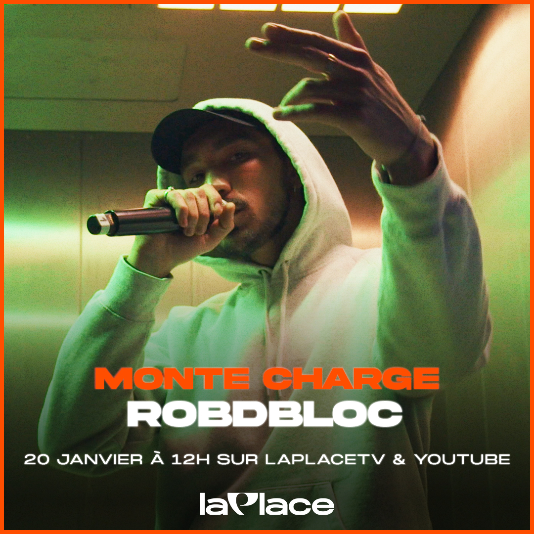 LaPlaceHipHop's tweet photo. MONTE CHARGE 👀
Au tour de @robdbloc d'entrer dans le #MonteCharge ! D'après vous quel titre de son dernier EP, le rappeur parisien va vous délivrer en version live ?
Disponible dès demain sur YouTube et LaPlaceTV
▶️ https://t.co/7vxg6mpdIA https://t.co/qQkr8FOJph
