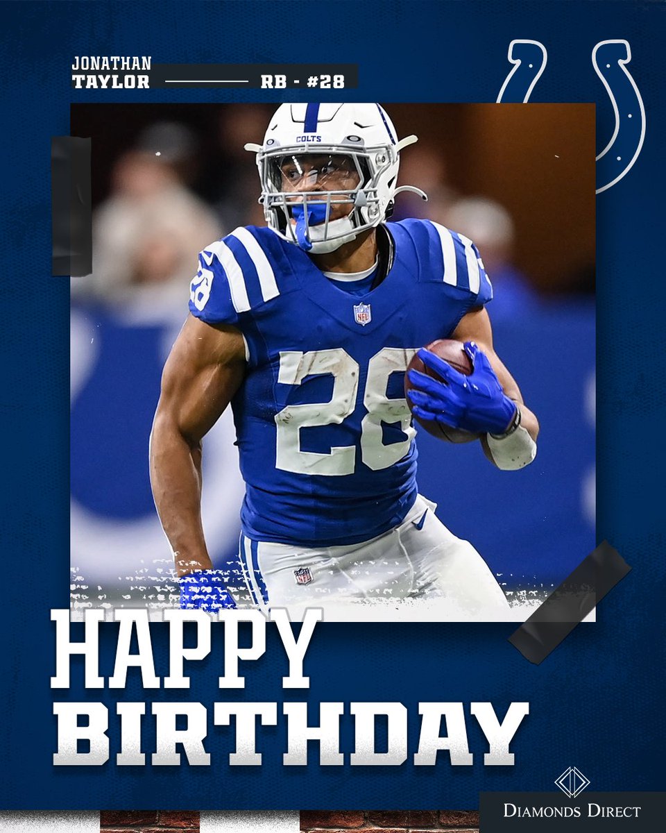 Colts's tweet photo. Unanimous All-Pro selection.

Rushing champion.

Only 23 years old.

Happy birthday, JT! 🎂 https://t.co/oF0jMTnrJn
