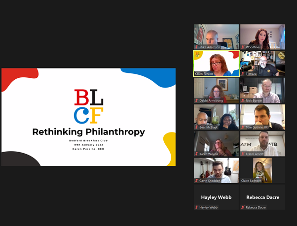 It was great to see lots of faces this morning when we were joined by Karen Perkins of <a href="/bedlutcf/">Bedfordshire and Luton Community Foundation</a> who presented 'Rethinking Philanthropy'. Did you know that #Bedfordshire is considered the most philanthropic place in the country? #connectingcommunities