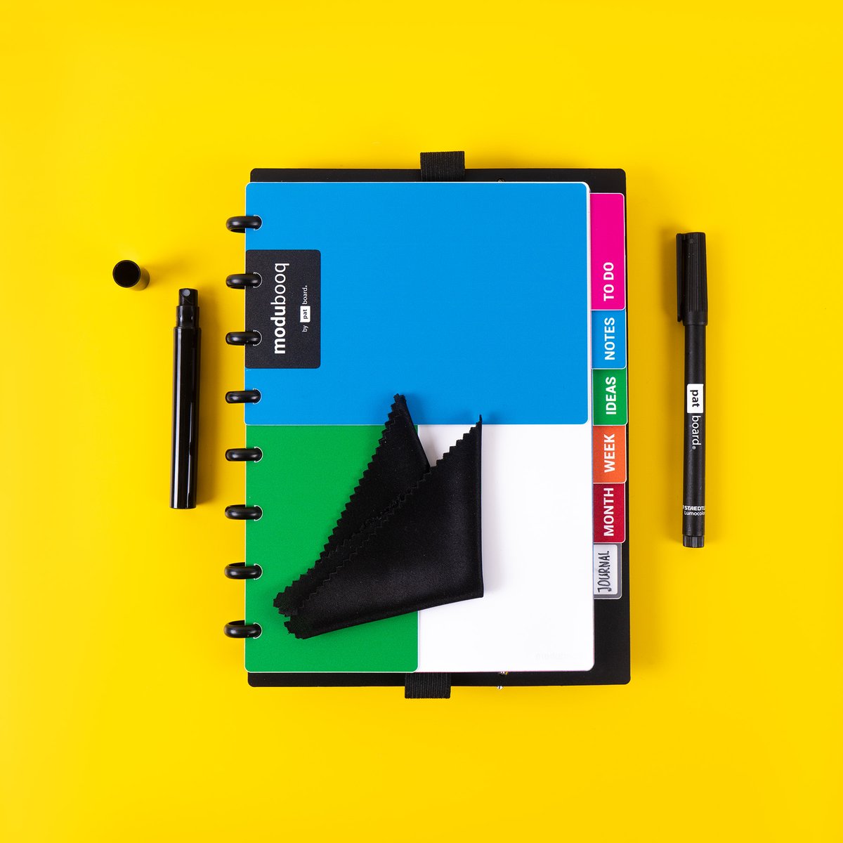 getpatboard's tweet photo. New: modubooq. The notebook re-invented. 
https://t.co/ZC5OYUyIK8
#modular #reusable #smart https://t.co/qGLoF5DNpA