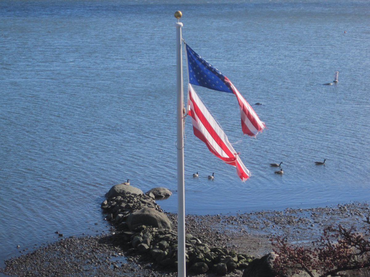 pbea's tweet image. When the sun rose in Rhode Island on Monday, after a stormy night of rain and high winds, our friends saw that Mother Nature left a pointed message on the risk facing our nation: irreparable division and a permanently weakened image of America. #healAmerica #DemocracyInPeril