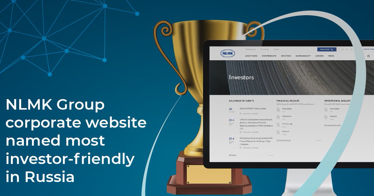 According to the BCS analysts, the NLMK Group website uses state-of-the-art corporate practices in information disclosures and investor communication, taking the top spot for the second year in a row: bcs-express.ru/novosti-i-anal…