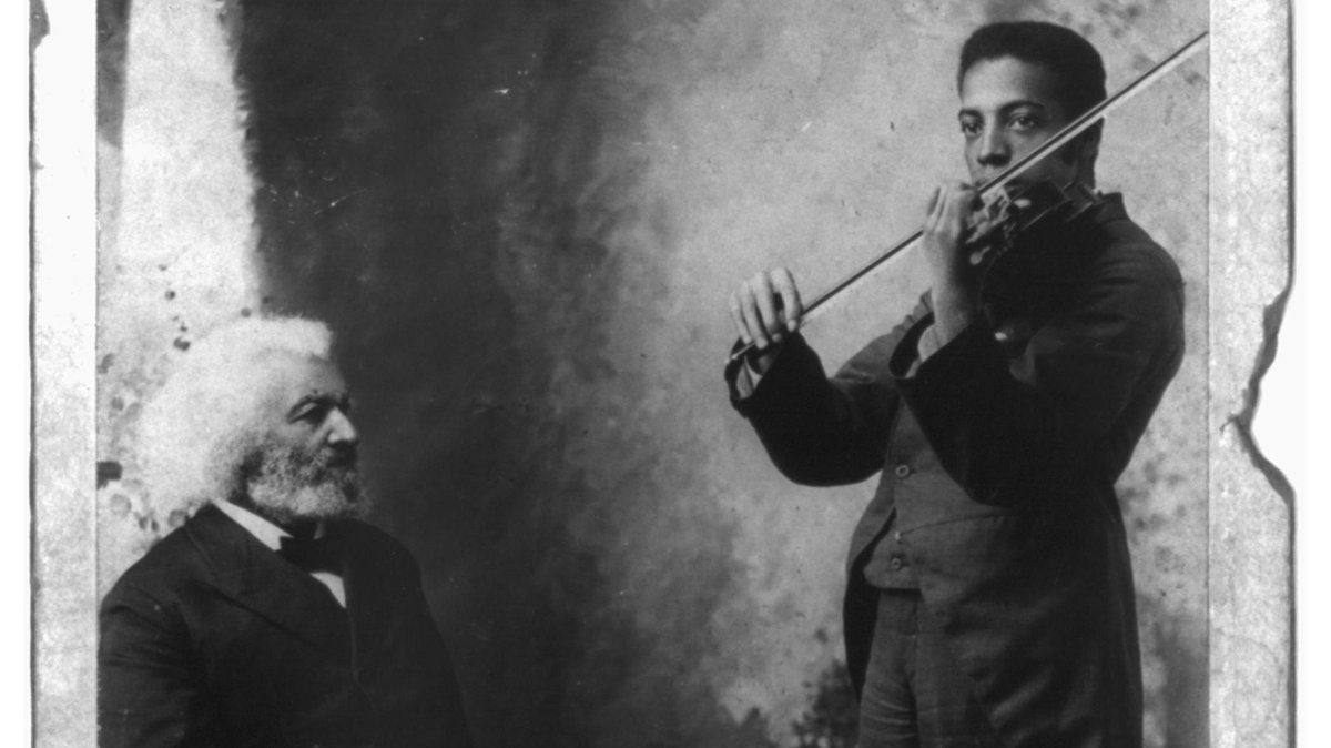 Frederick Douglass played the violin for leisure. His grandson also played and went on to become a concert violinist, becoming one of the first African American musicians to be nationally and internationally renowned. https://t.co/Dxqd3dVFow https://t.co/EelpcihBQH