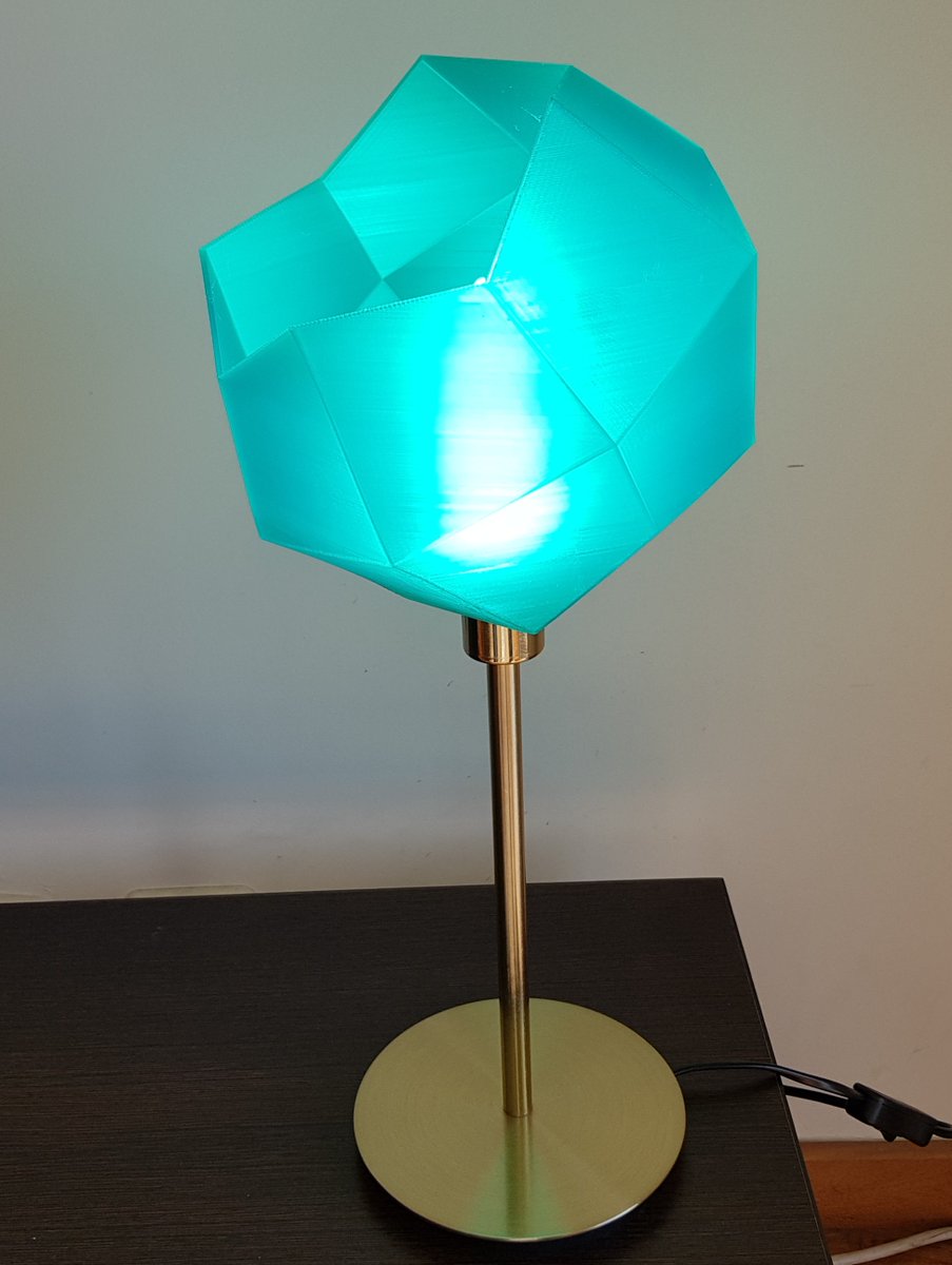 3d print lamp.

#originallamp
#3dprintedlamp
#warmatmosphere
#perfecttablelamp
#ambientlight
#retrominimaldesign
#bedsidelamps
#sideboardlamp
#shininglamp
#lightbulb
#worldmaplamp
#moderndesignlamp
#70slamp
