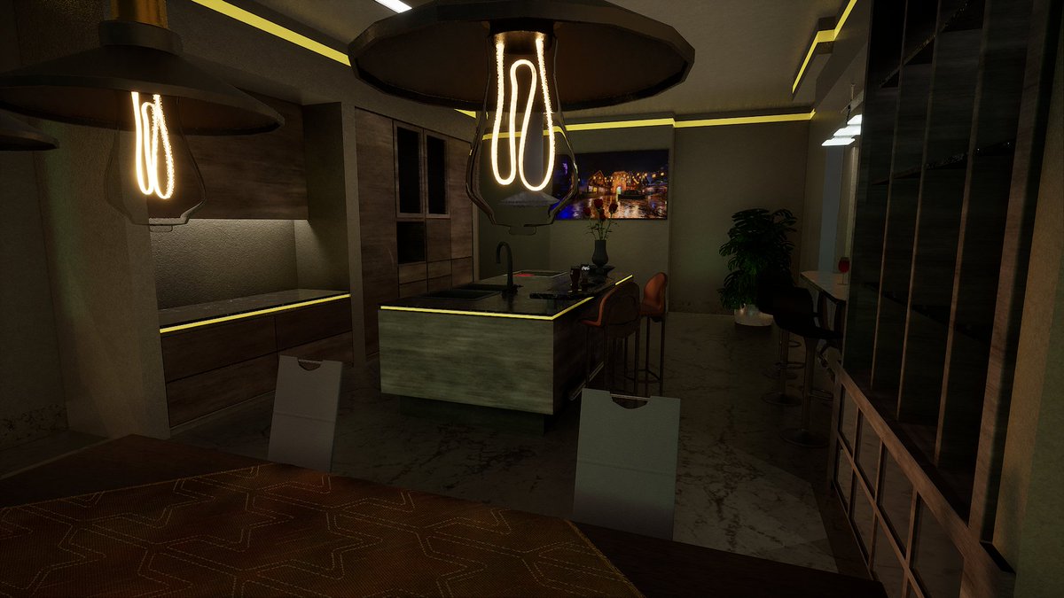 FP_Apps's tweet photo. New 3D models for Interior. This modern living room was modeled from references and rendered in Unreal Engine 4 
#3dmodel #design #visualisation #render #art #architecture #digitalart #3d #rendering #style #visualization #cgi #germany #photography #light #concept #interiordesign https://t.co/snig087EqB