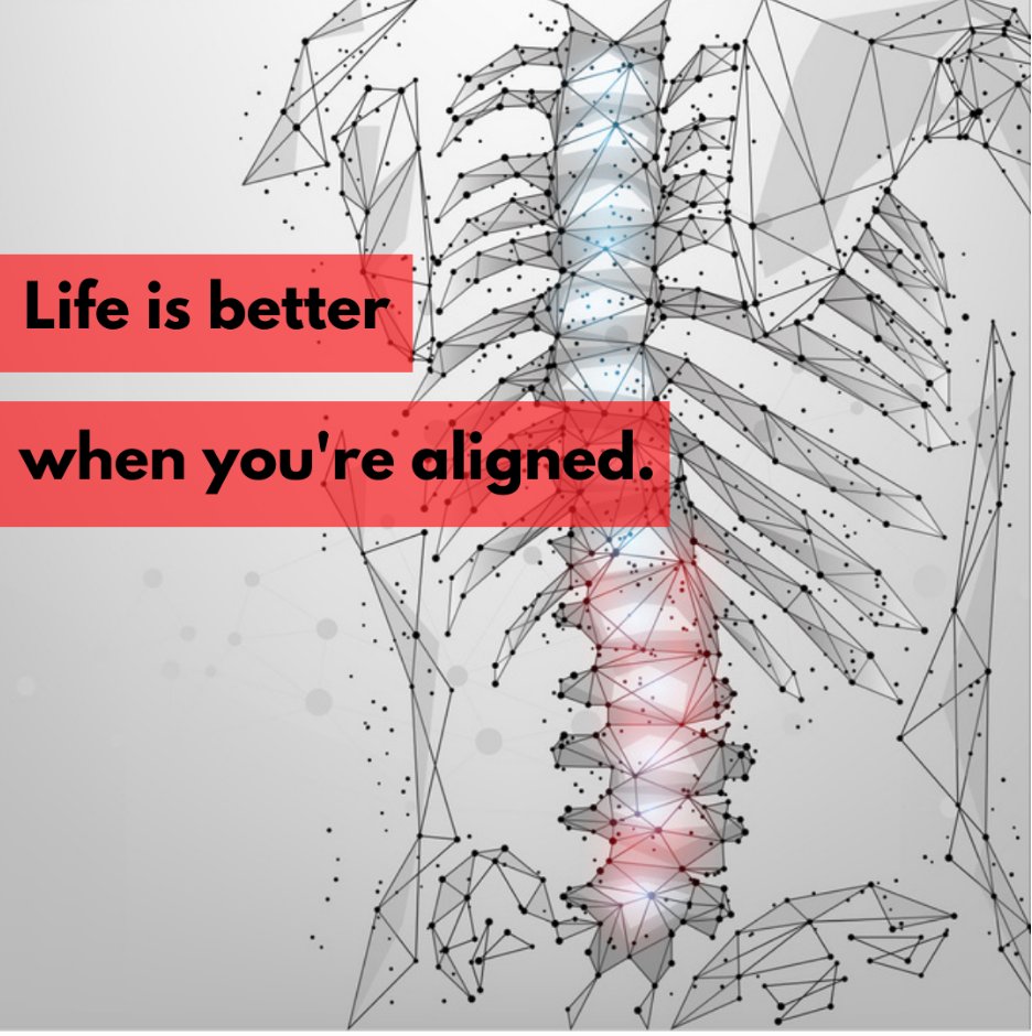 ChiroPartnersNC's tweet photo. Wednesday Wisdom!
When your spinal column is in alignment the body can function better! We will help decrease your pain and increase your movement! It's a WIN-WIN! To learn all the benefits of being in alignment, schedule today at https://t.co/5h3AQjai0G
.
#chiropractic https://t.co/IC1IiCjrU6