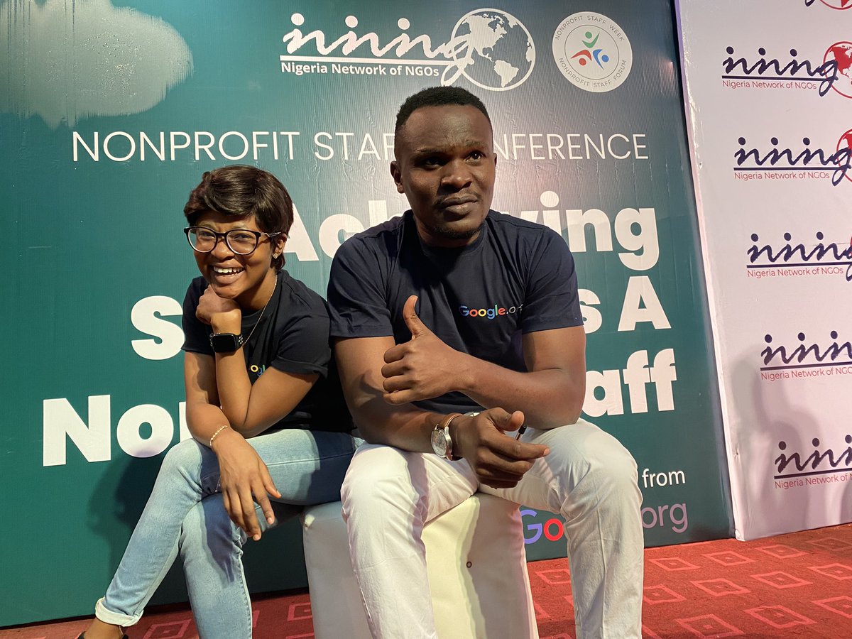 AfricanConsul's tweet photo. I & @yinaramide at the ongoing Non-Profit Conference targeted on how to achieve Success As A Non-Profit Staff.
We are proud to be Non-Profit Staff!
Thx @nnngo & @Google
#idogoodwork
#powerofnonprofitstaff
#nonprofitstaffweek
#yagaziefoundation
#changemakers
#sdgsimpact https://t.co/QYjCURrDdF