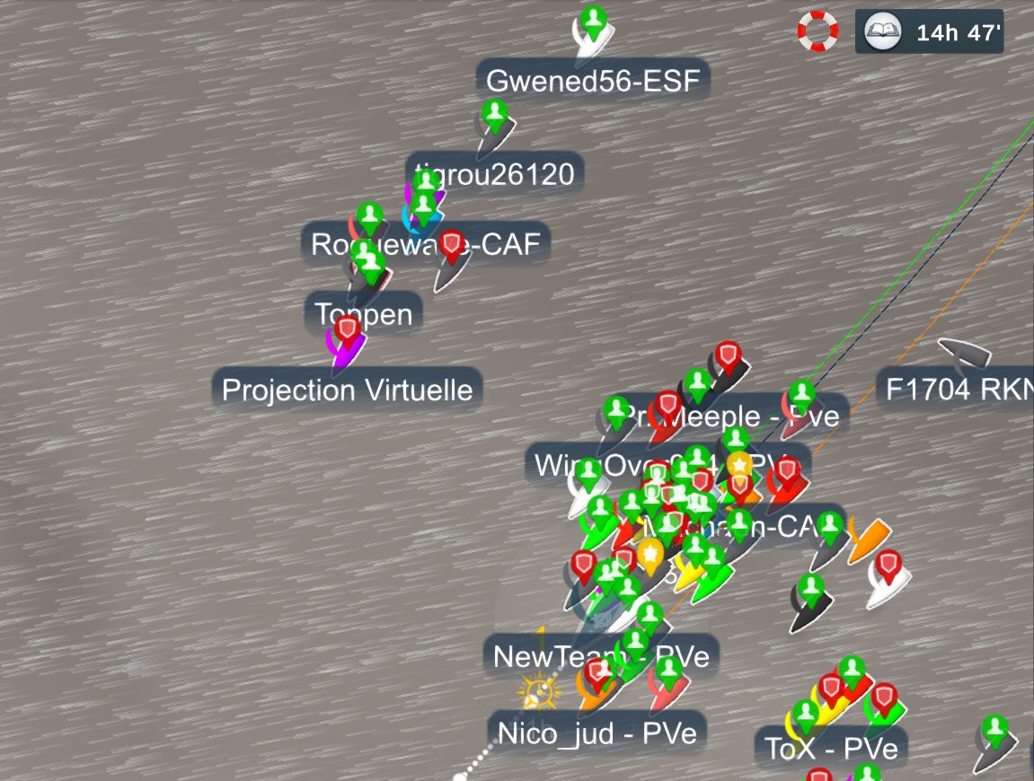 Team_Pve's tweet photo. Fantastique redescente du groupe "Nord" sur la @RORCRacing @VirtualRegatta !!!
On est tous avec toi @ProjectionVirt1 😍🏆⛵️  Pensez pour le groupe PVe Sud (@Nico_jud @pakebo61 @NewTeam_PVe) qui aura fait une course magnifique également.
#PVeTeamSpirit #virtualregatta #rorc https://t.co/rYno9o5VHK