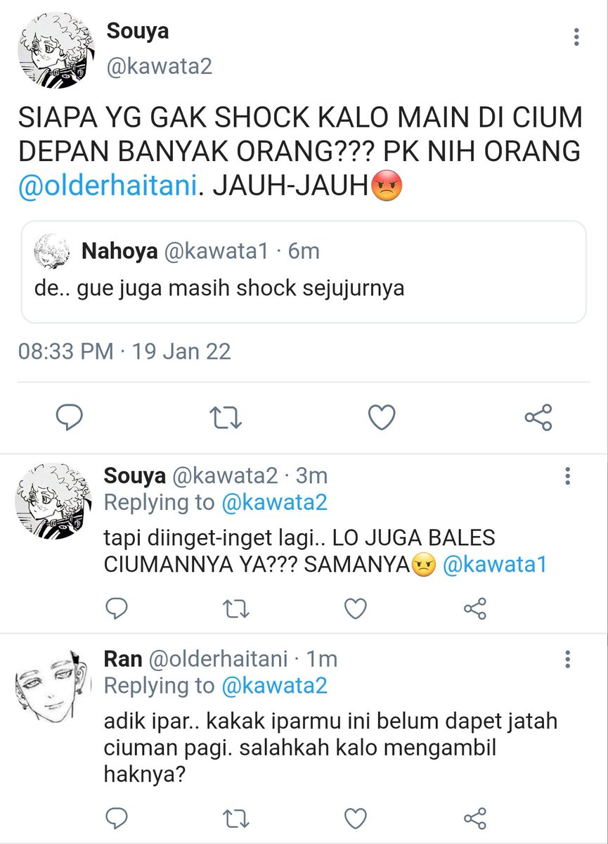 sygreo's tweet photo. #ranoya
Ran kalo kelupaan cium Nahoya sebelum berangkat kerja be like: https://t.co/eBDPd51GeA