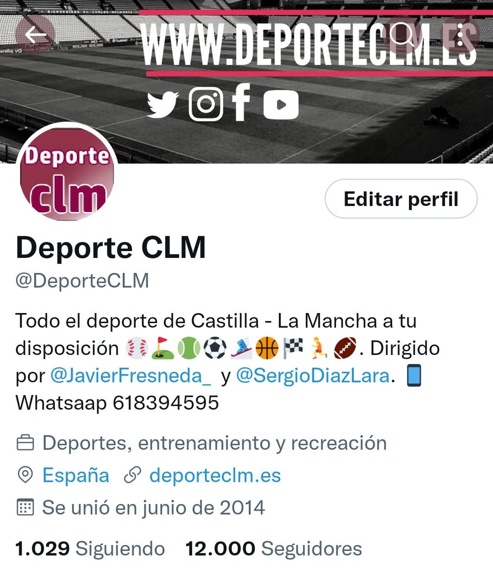 Deporte CLM tweet media