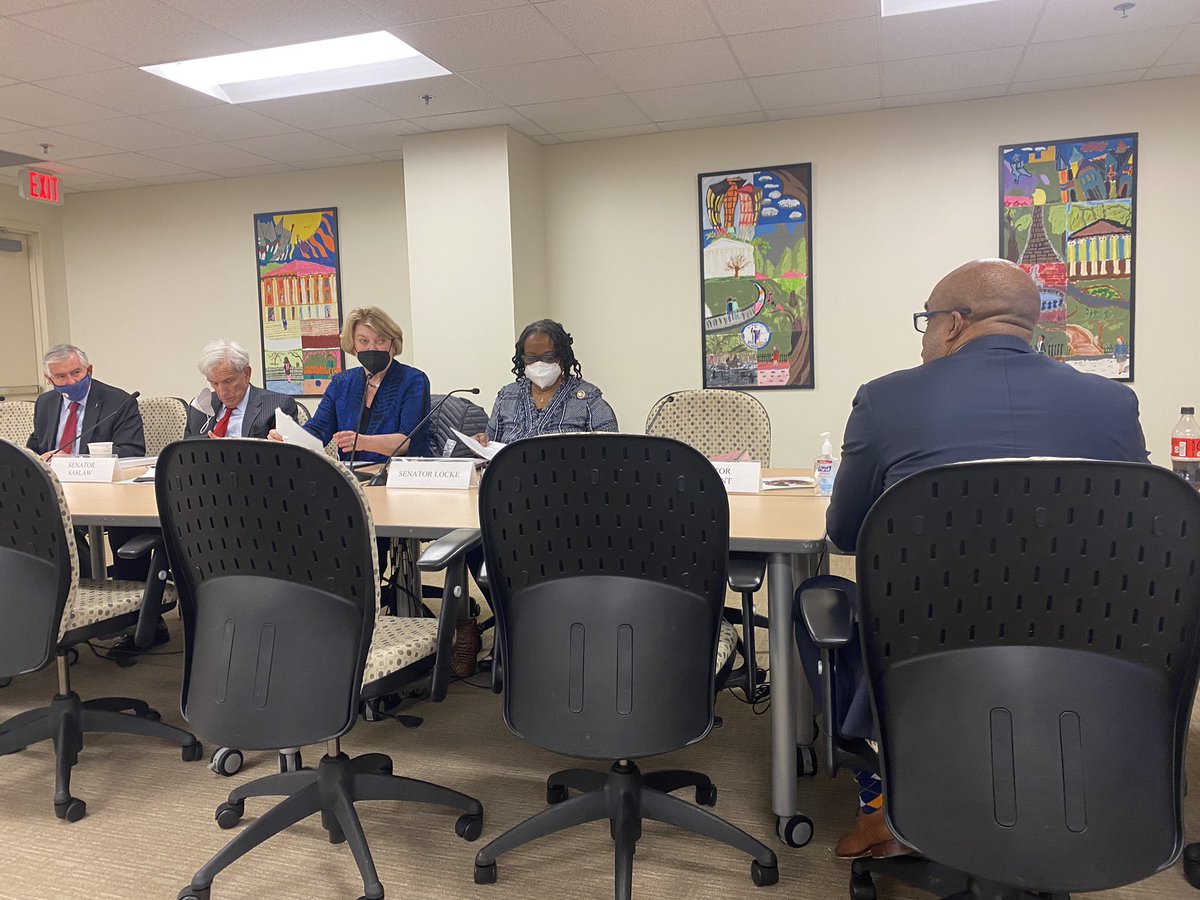 ElPolitiks's tweet photo. At the VA General Assembly with President @makolaabdullah testifying on behalf of the Council of Presidents and @VSU_1882 https://t.co/XmygqeF4va
