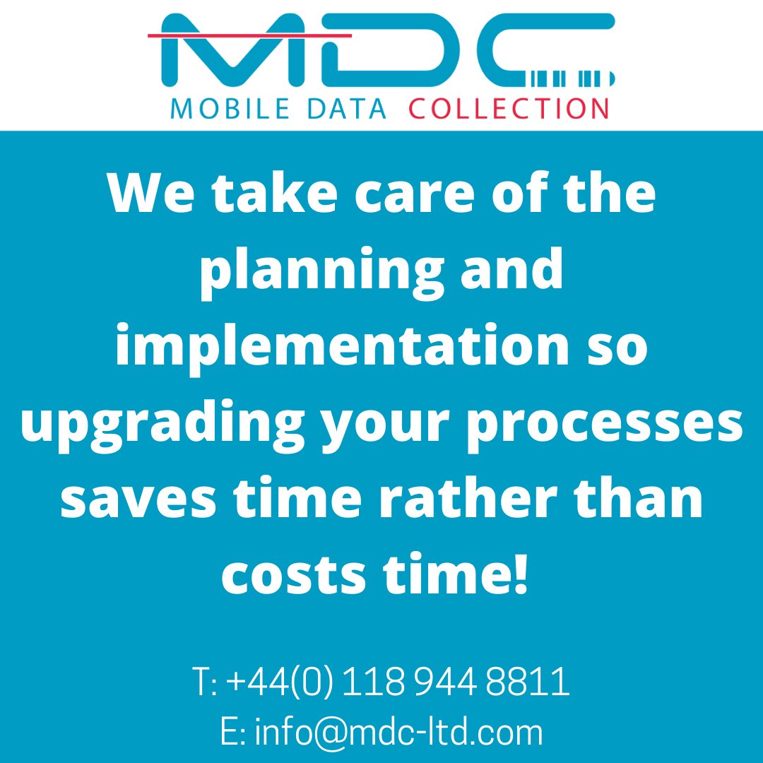 WeAreMDCLtd's tweet image. Upgrading your Auto ID processes is easier than you think! Leave the planning, implementation, servicing and repair to us and reap the benefits!

🌐mdc-ltd.com 
☎️+44 (0)118 944 8811

#autoidsolutions #mobiledata #ukbusiness #retailtech