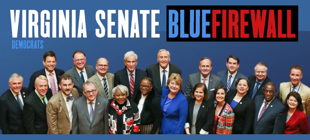 LVBurke's tweet photo. @rolandsmartin It’s gonna be #bluefirewall time in #Virginia for 60 days. #voting @VASenateDems @SenLouiseLucas @SenatorLocke @chrislhayes @DonScott757 @MsLaToshaBrown https://t.co/l1oS5NTe0d