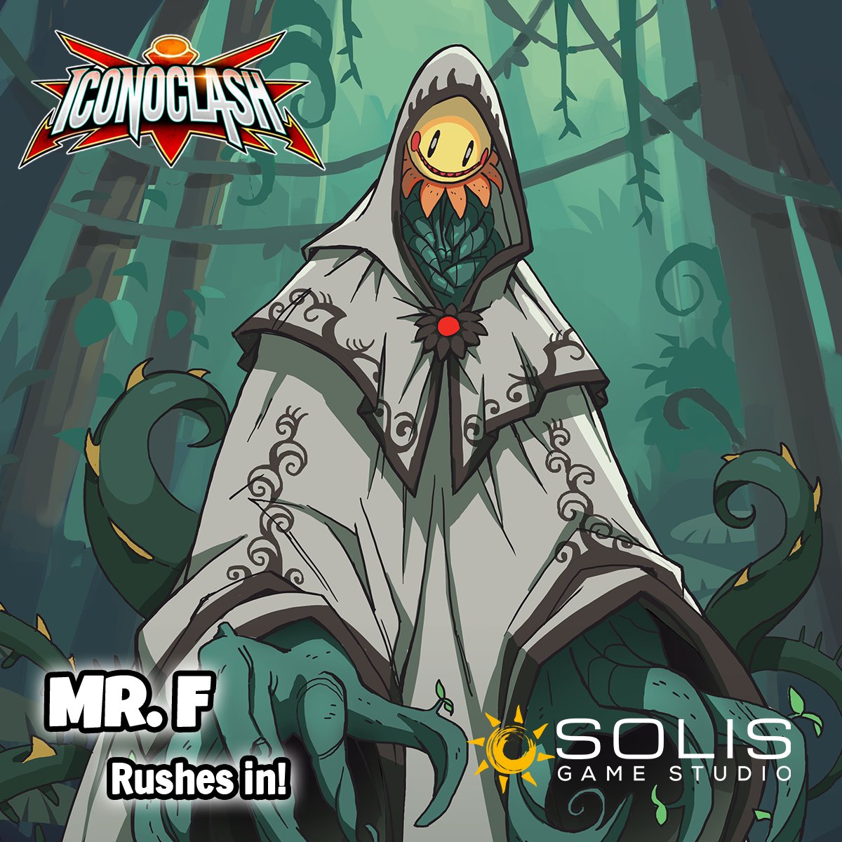 SMG_Play's tweet image. Iconoclash - Mr. F Rushes in! -Learn about Mr F from our friends at Solis Game Studio! He will be one of two fighters in Iconoclash: Cross-Dimension Zero mailchi.mp/4cb28ff3019e/s…