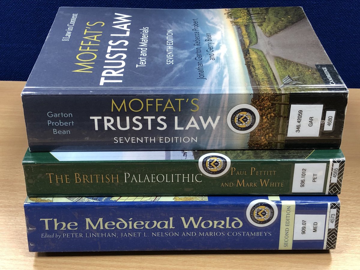 HatfieldColLib's tweet image. New #books catalogued yesterday for @HatfieldCollege #Library 📚

.
#newbooks #librarytwitter @HatfieldMCR @hatfieldjcr