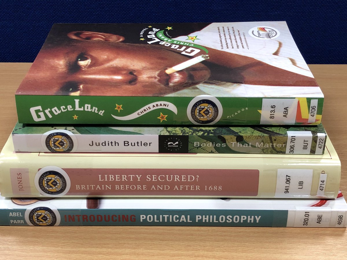 HatfieldColLib's tweet image. New #books catalogued yesterday for @HatfieldCollege #Library 📚

.
#newbooks #librarytwitter @HatfieldMCR @hatfieldjcr