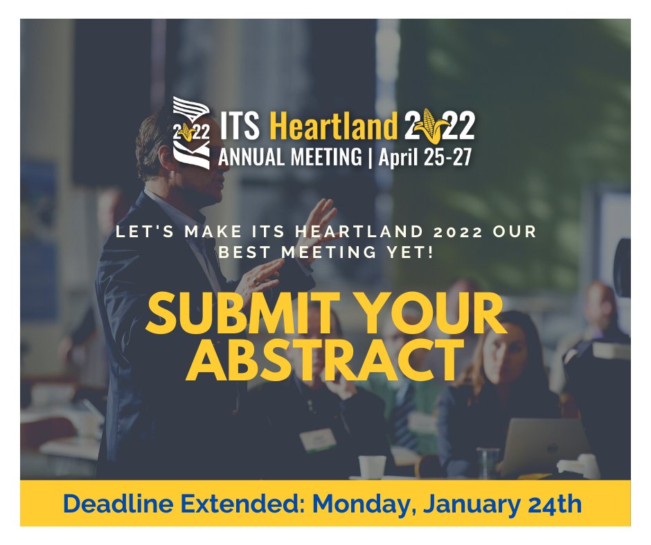 Hey ITSHeartlanders - we need a few more abstracts to ensure our programming meets your standards - sooooo we extended our deadline until next Monday, January 24th. Thanks to everyone who has submitted thus far! Keep those ideas coming!
Submit online: itsheartland.org/call-for-abstr…