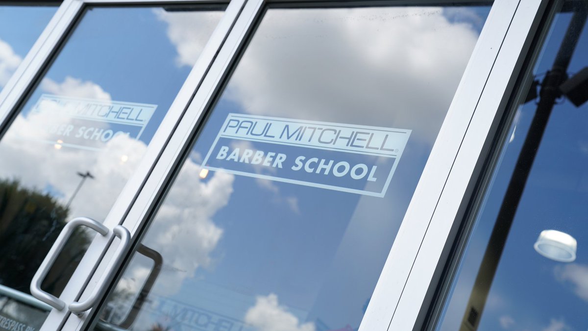 PMTSArlington's tweet photo. When one door closes, another one opens. 🗝🚪Behind this door lies a space for you to work towards an education in the barber industry. 💈🖤

Learn more about our barber programs at 👉 https://t.co/DXBpK6gEBt https://t.co/KrhEZrM6kL