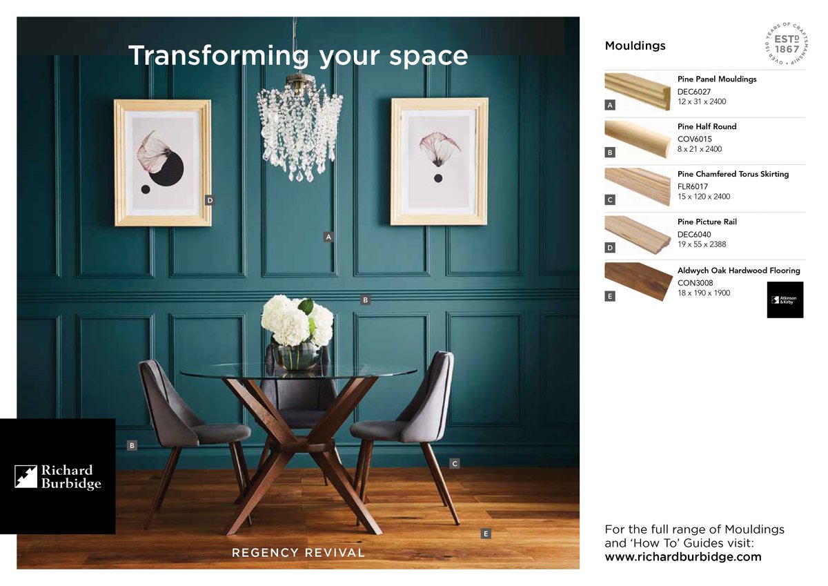 Recreate this unique look in your home with our top quality mouldings. Follow along with our how to guides, designed to make your renovation simple.

🔍 Find these exact products and our how to guides on our website, hubs.li/Q012rKZB0 #DIY