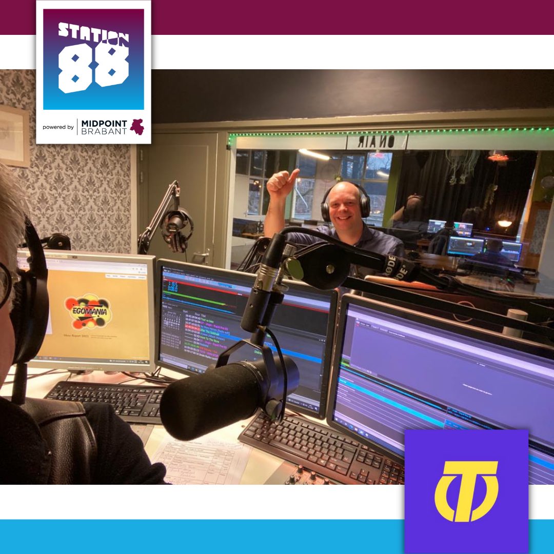 𝗦𝗧𝗔𝗧𝗜𝗢𝗡𝟴𝟴 𝗕𝗜𝗝 𝗢𝗠𝗥𝗢𝗘𝗣 𝗧𝗜𝗟𝗕𝗨𝗥𝗚 - Gisteren waren <a href="/AugustdeVocht/">August de Vocht</a> en Patrick Welp van #Vodde samen aanwezig bij <a href="/omroeptilburg/">omroeptilburg</a> om te spreken over ondernemen in coronatijd. 🗣️ Gemist? Luister via: bit.ly/32bnVXk