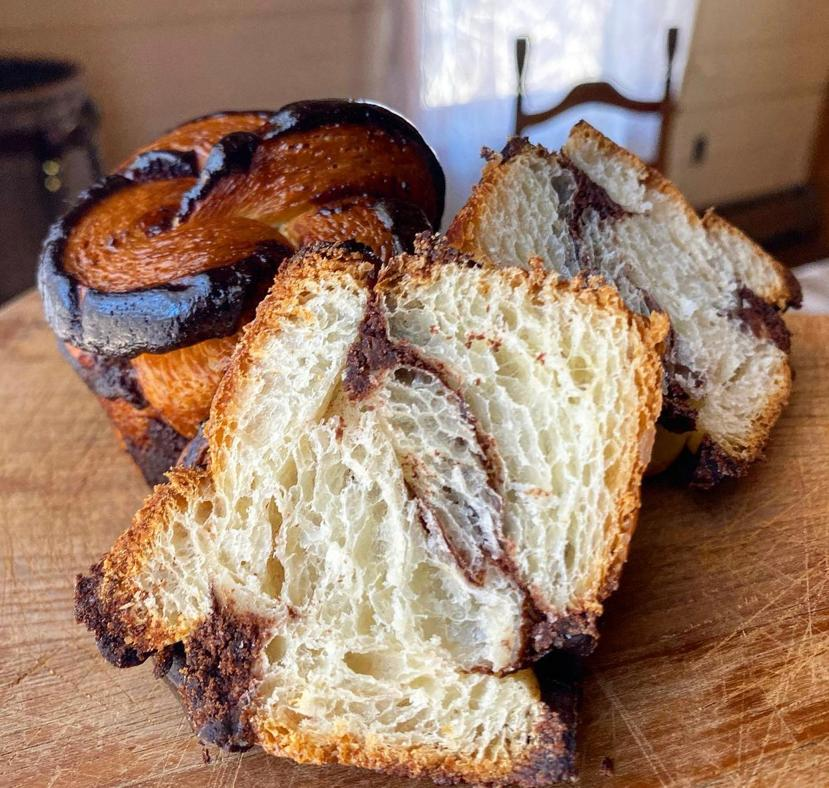 ArnoldPoernomo's tweet photo. Nah im good i got Jagoe's Chocolate Babka https://t.co/Y13D5wael9