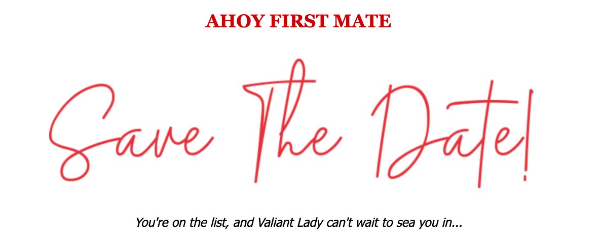 NotJustTravelGM's tweet photo. I'm so excited to have been invited by @VirginVoyages to spend a day on their brand new ladyship Valiant Lady before starting her maiden season in March. Woohoo! #firstmates #seablazer #ahoy https://t.co/afygpLkGh6